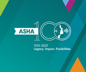 2025 ASHA Centennial logo
